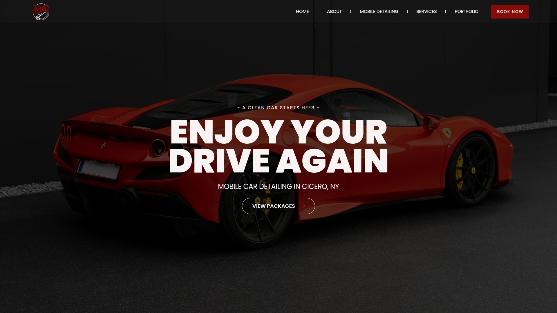 Heers Mobile Detailing website